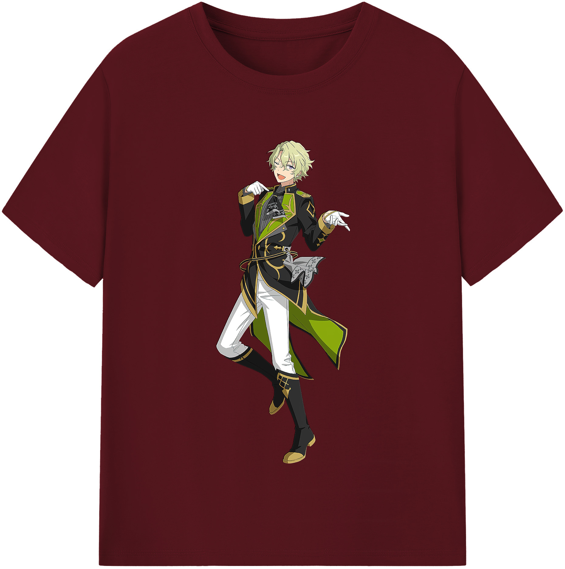 （画像用） あんさんぶるスターズ! Ensemble Stars 綿100％半袖Tシャツ（フロントプリント）